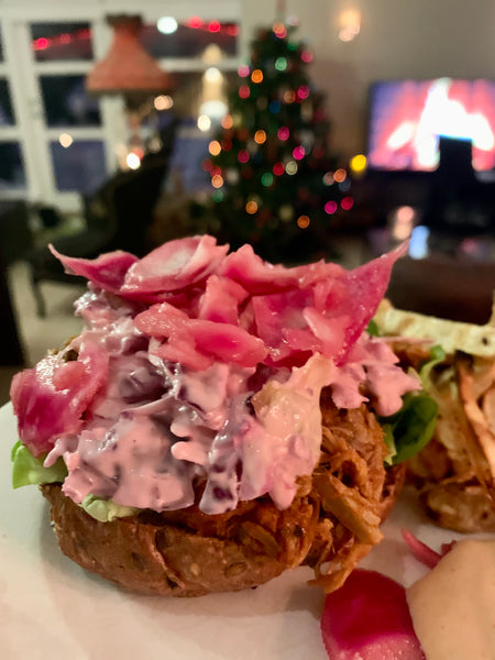 Pulled Pork borgari