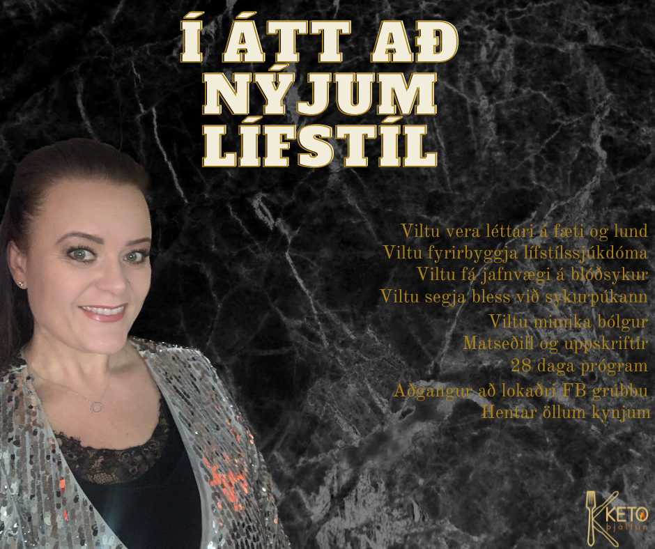 Í átt að nýjum lífstíl, námskeið hefst mánudaginn 5 febrúar 2024